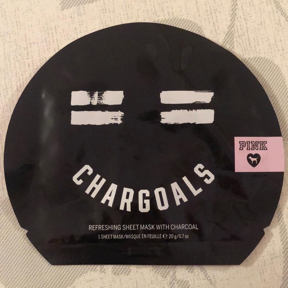 PINK Victoria Secret CharGoals Sheet Mask!